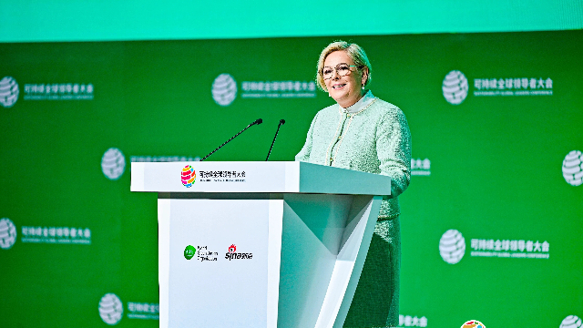 托马斯多蒂尔在2025可持续全球领导者大会 (来源:主办方提供)