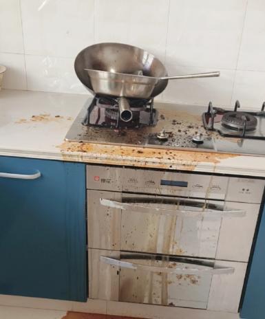 厨房中有什么是危险的__厨房危险要小心